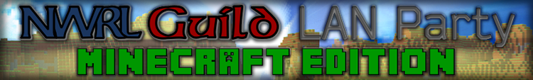 2016 Minecraft LAN Party Banner