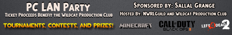 Spring 2014 LAN Party Banner